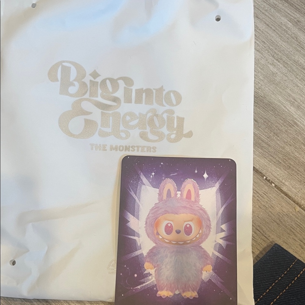 Authentic Pop Mart Big Into Energy Labubu - Luck - Picture 4 of 8